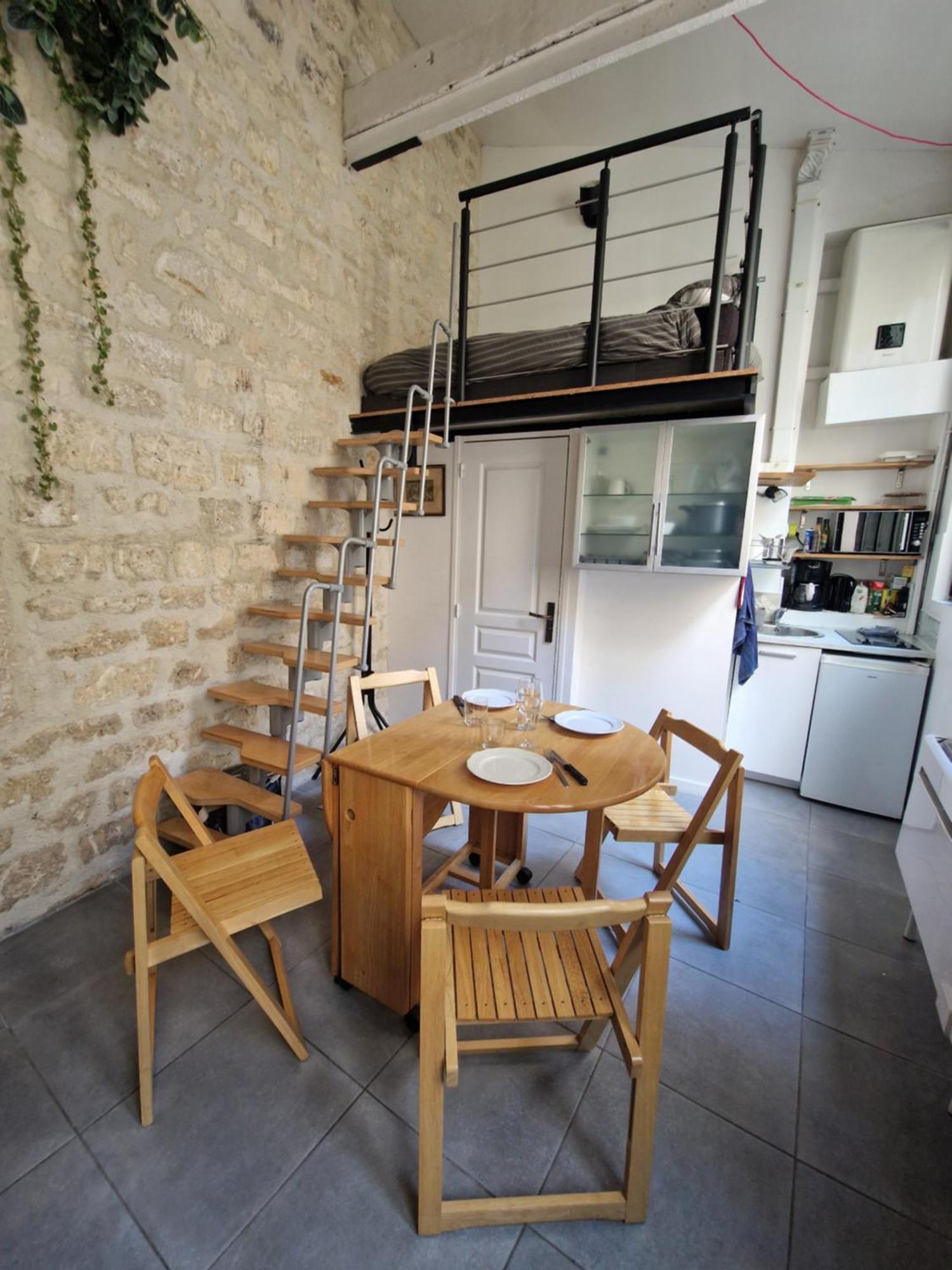 Studio Marais Menilmontant Paris Exterior photo